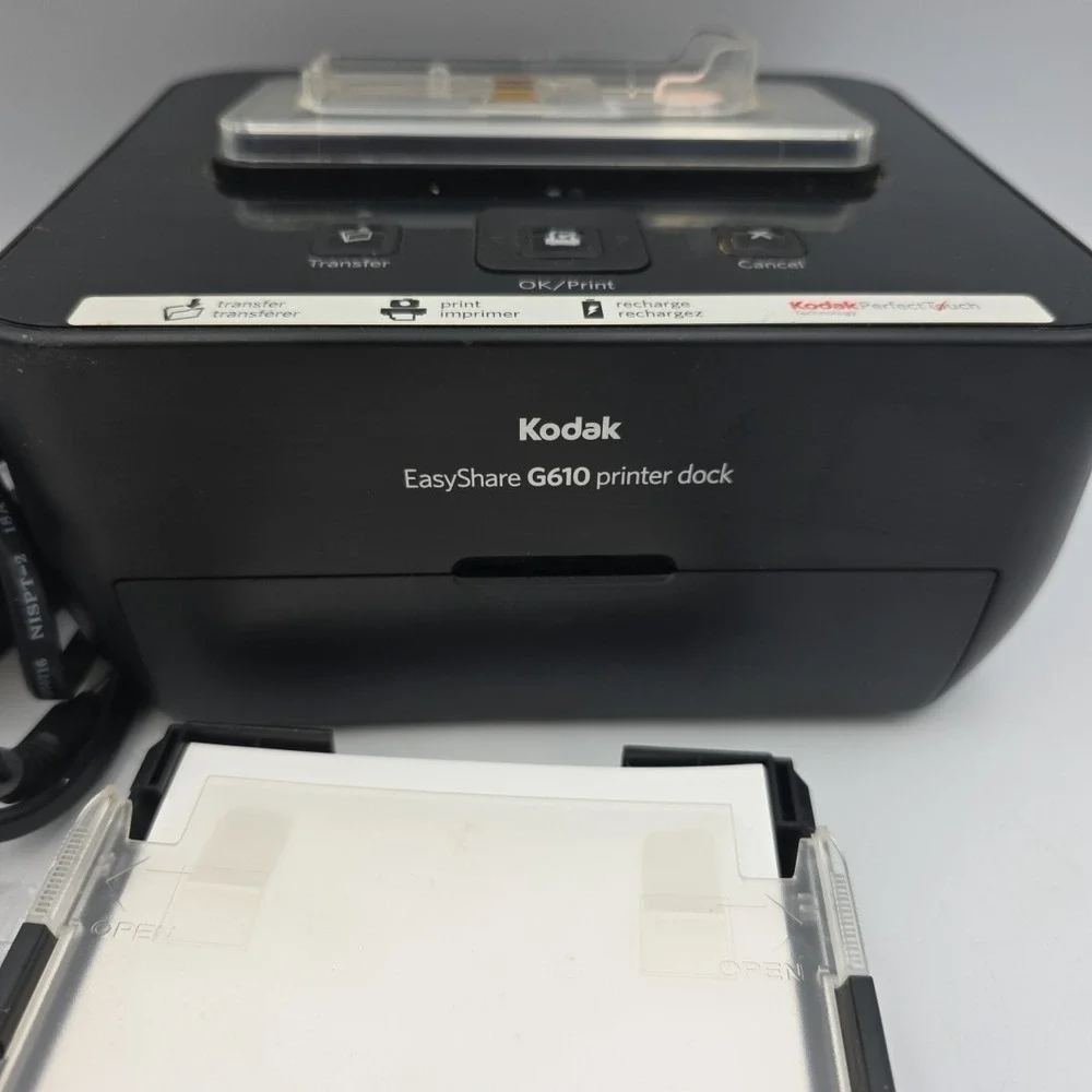 Kodak EasyShare G610 Printer Dock Digital Camera Photo Printing PB23 Untested
